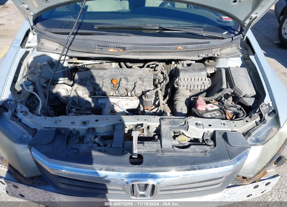 2012 HONDA CIVIC LX VIN: 19XFB2F52CE303215