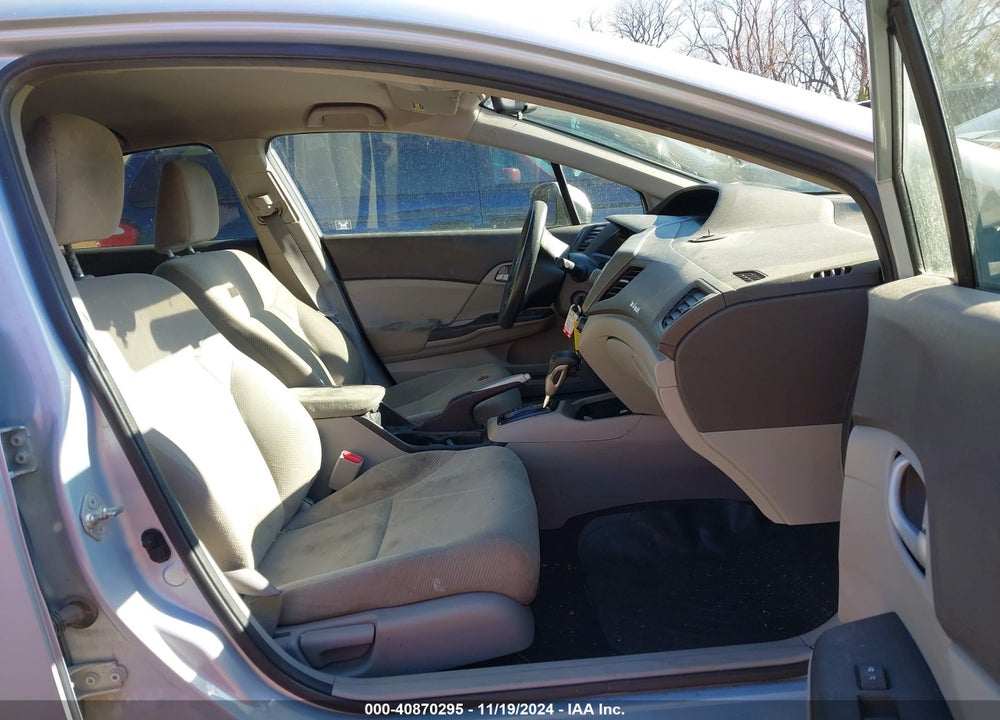 2012 HONDA CIVIC LX VIN: 19XFB2F52CE303215