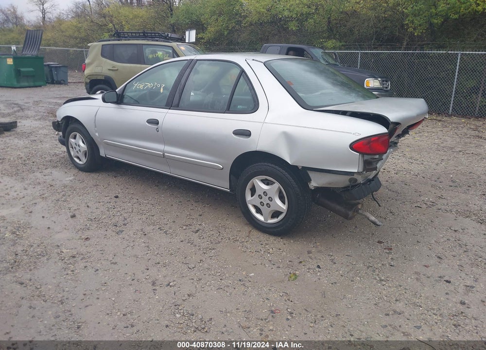 2002 CHEVROLET CAVALIER VIN: 1G1JC524327485357