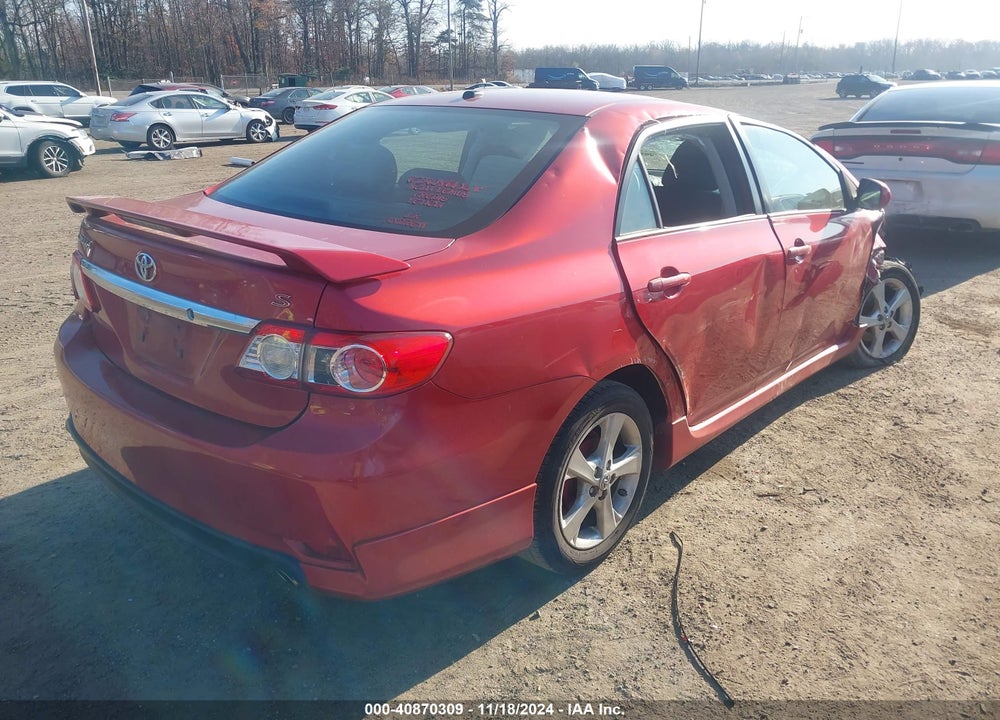 2011 TOYOTA COROLLA S VIN: 2T1BU4EE8BC574928