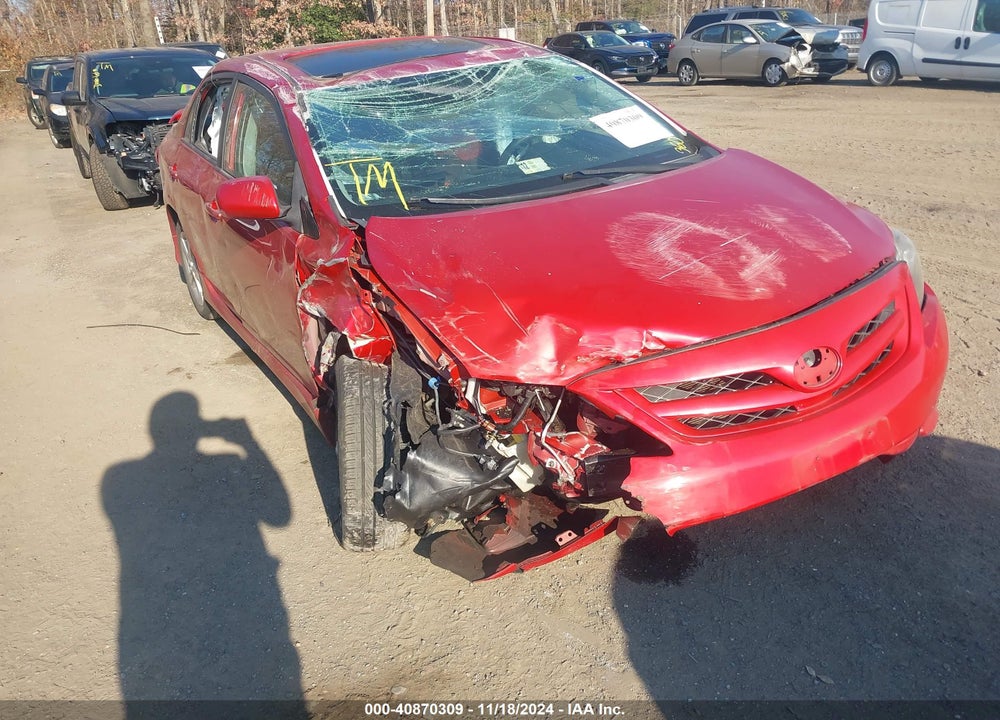 2011 TOYOTA COROLLA S VIN: 2T1BU4EE8BC574928