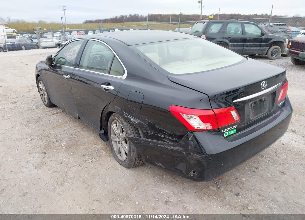2007 LEXUS ES 350 VIN: JTHBJ46G272030616