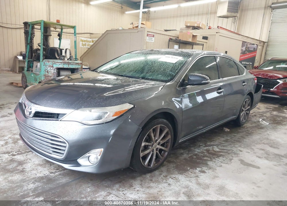 2014 TOYOTA AVALON XLE TOURING VIN: 4T1BK1EB2EU129890