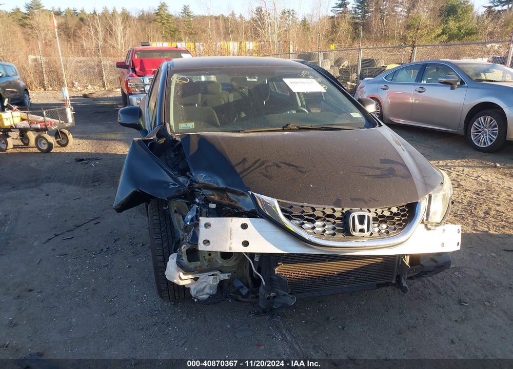 2013 HONDA CIVIC LX VIN: 2HGFB2F5XDH590181
