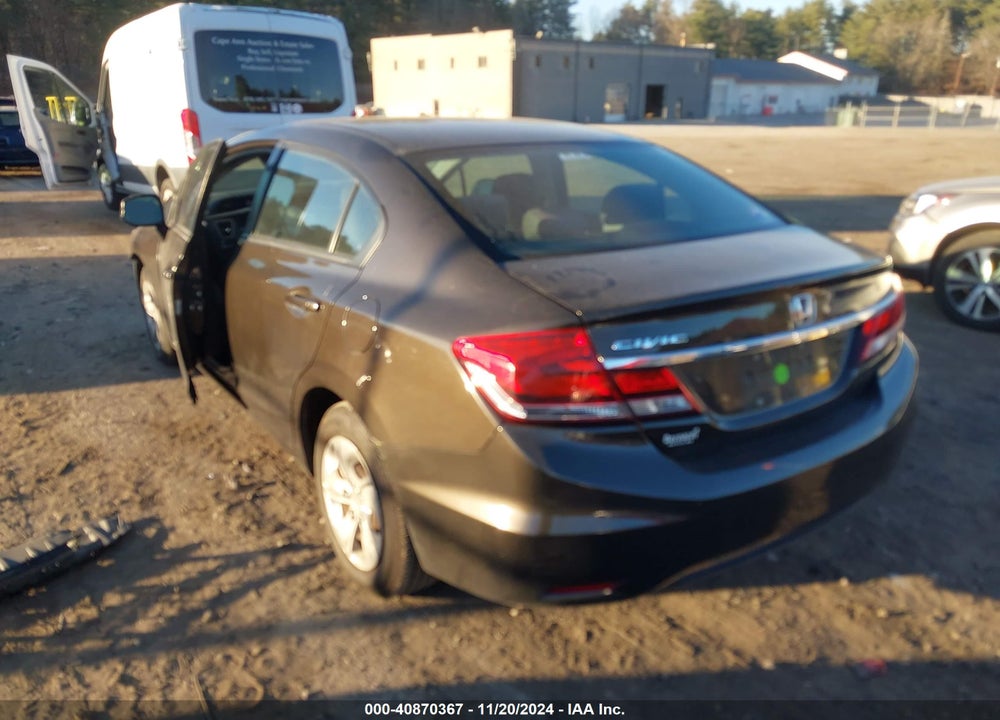 2013 HONDA CIVIC LX VIN: 2HGFB2F5XDH590181