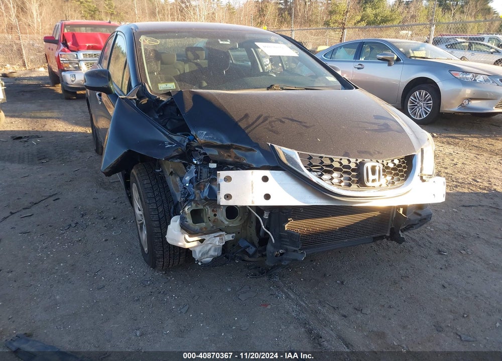 2013 HONDA CIVIC LX VIN: 2HGFB2F5XDH590181