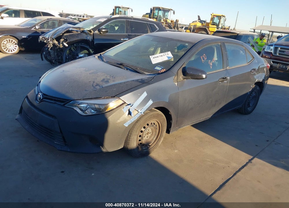 2014 TOYOTA COROLLA L VIN: 5YFBURHE1EP000698