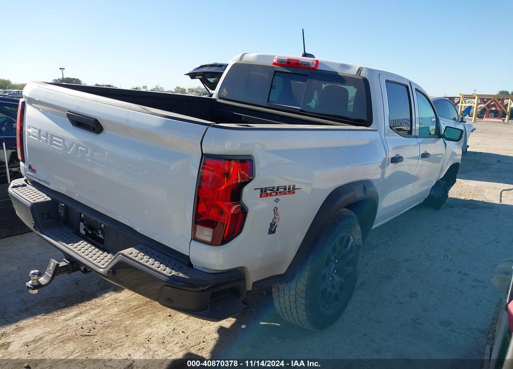 2023 CHEVROLET COLORADO 4WD SHORT BOX TRAIL BOSS VIN: 1GCPTEEK3P1261155