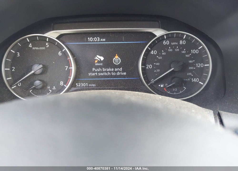 2023 NISSAN ALTIMA SV FWD VIN: 1N4BL4DV1PN309377