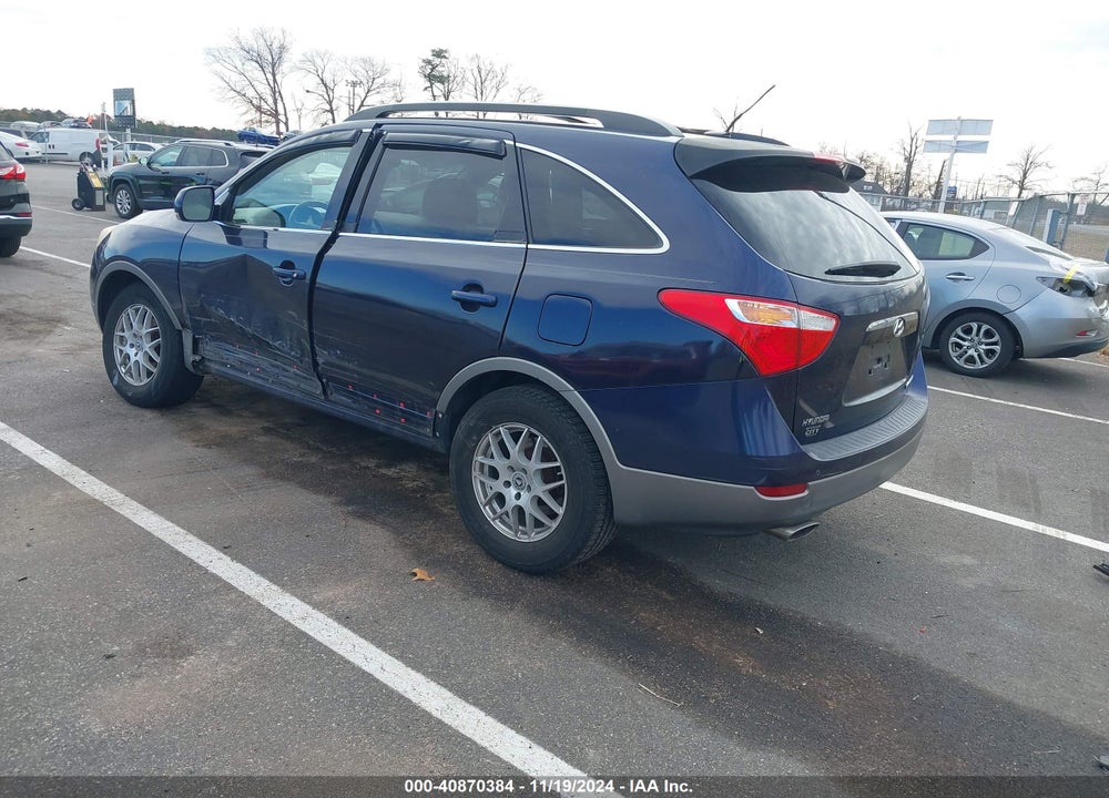 2011 HYUNDAI VERACRUZ GLS VIN: KM8NU4CC7BU140576