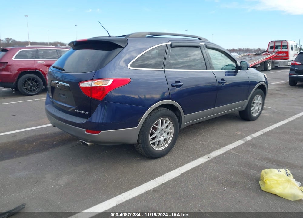 2011 HYUNDAI VERACRUZ GLS VIN: KM8NU4CC7BU140576