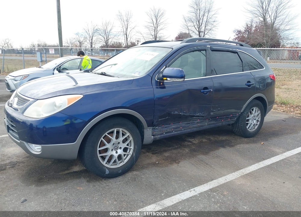 2011 HYUNDAI VERACRUZ GLS VIN: KM8NU4CC7BU140576