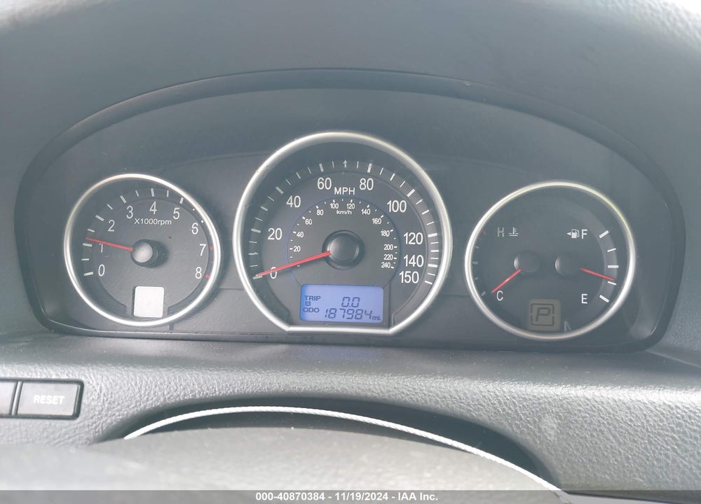 2011 HYUNDAI VERACRUZ GLS VIN: KM8NU4CC7BU140576