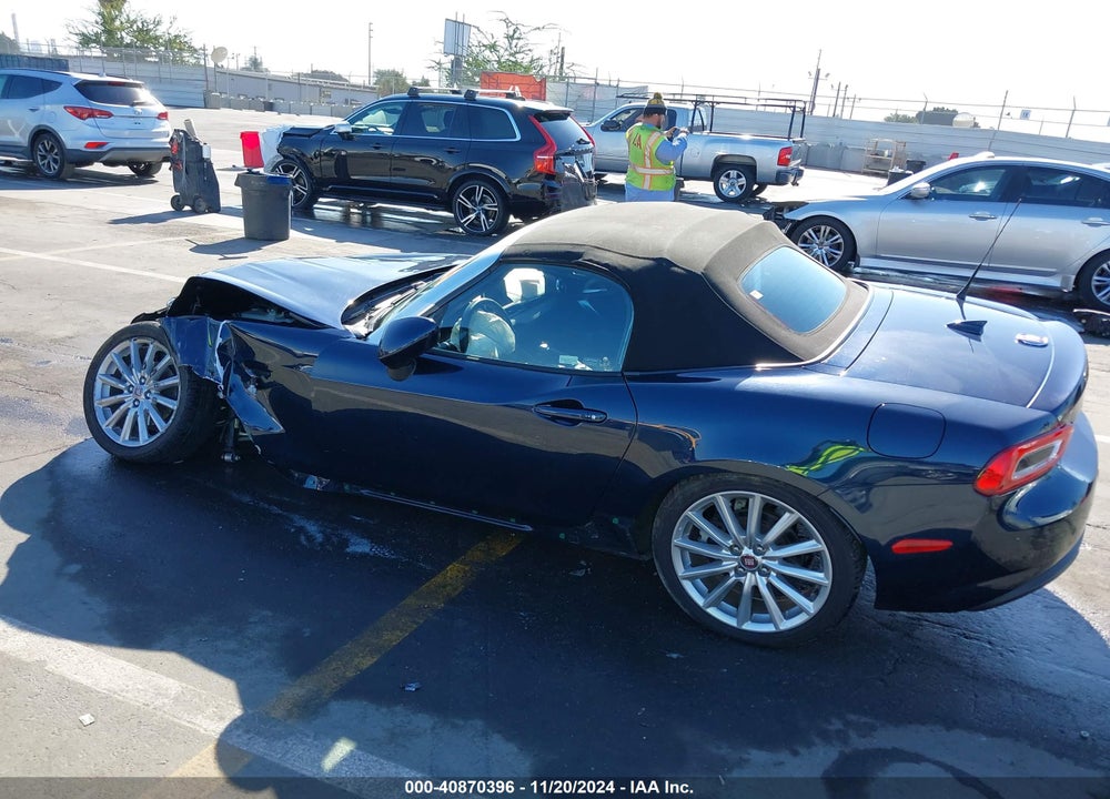2019 FIAT 124 SPIDER LUSSO VIN: JC1NFAEK5K0141568
