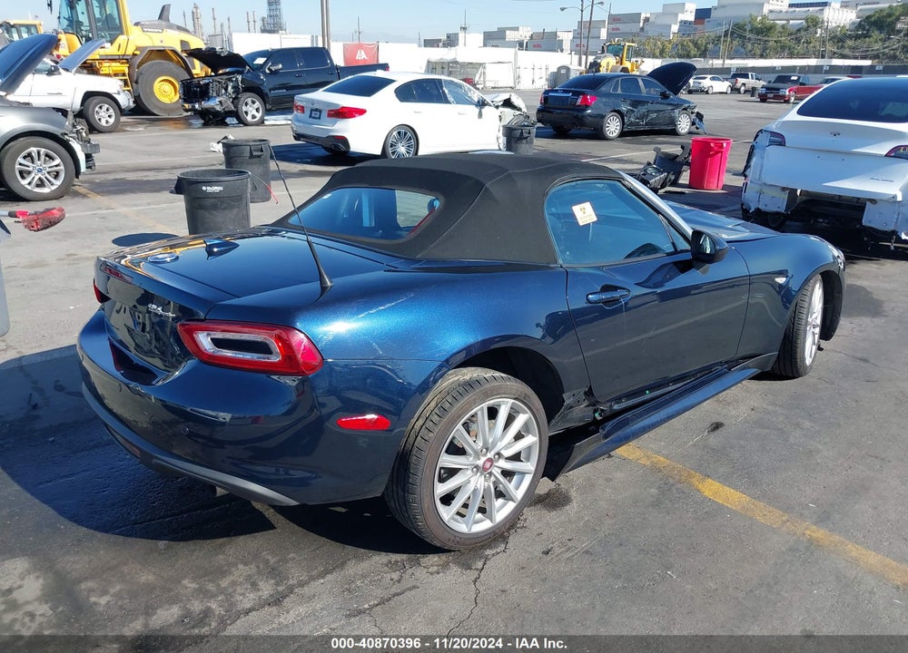 2019 FIAT 124 SPIDER LUSSO VIN: JC1NFAEK5K0141568