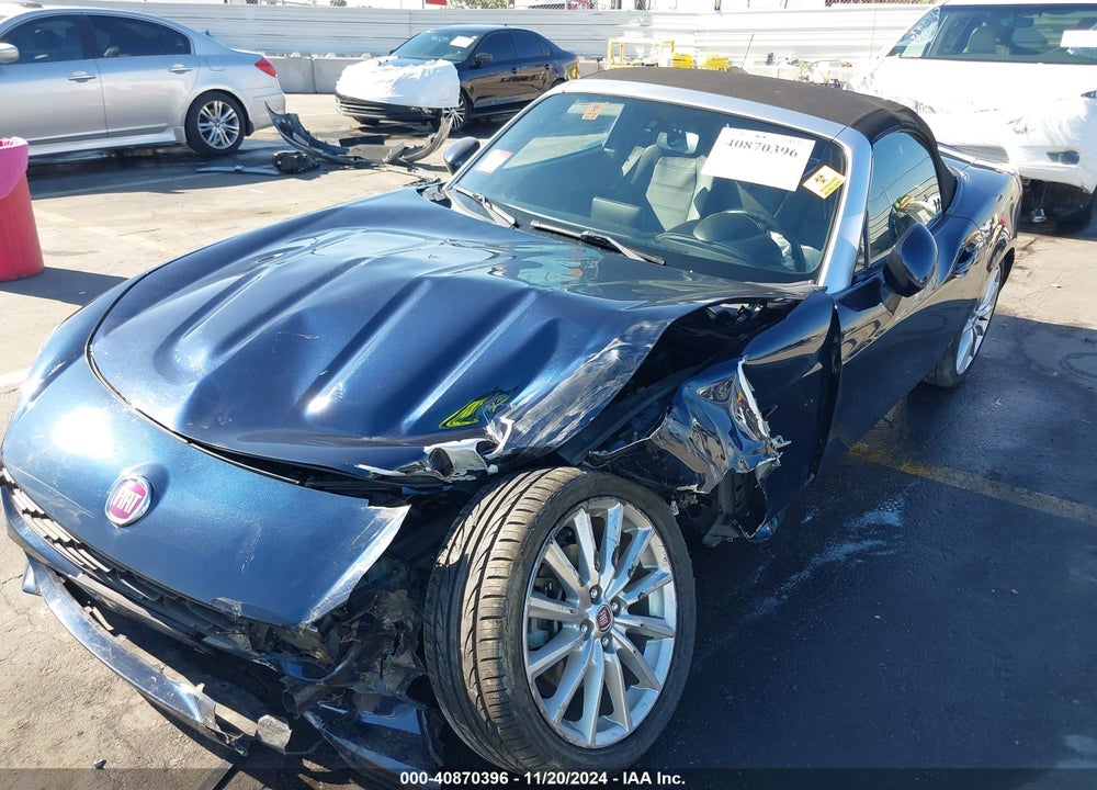 2019 FIAT 124 SPIDER LUSSO VIN: JC1NFAEK5K0141568