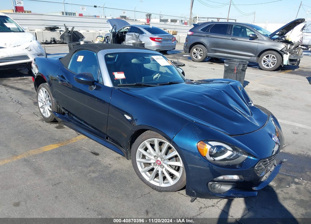 2019 FIAT 124 SPIDER LUSSO VIN: JC1NFAEK5K0141568