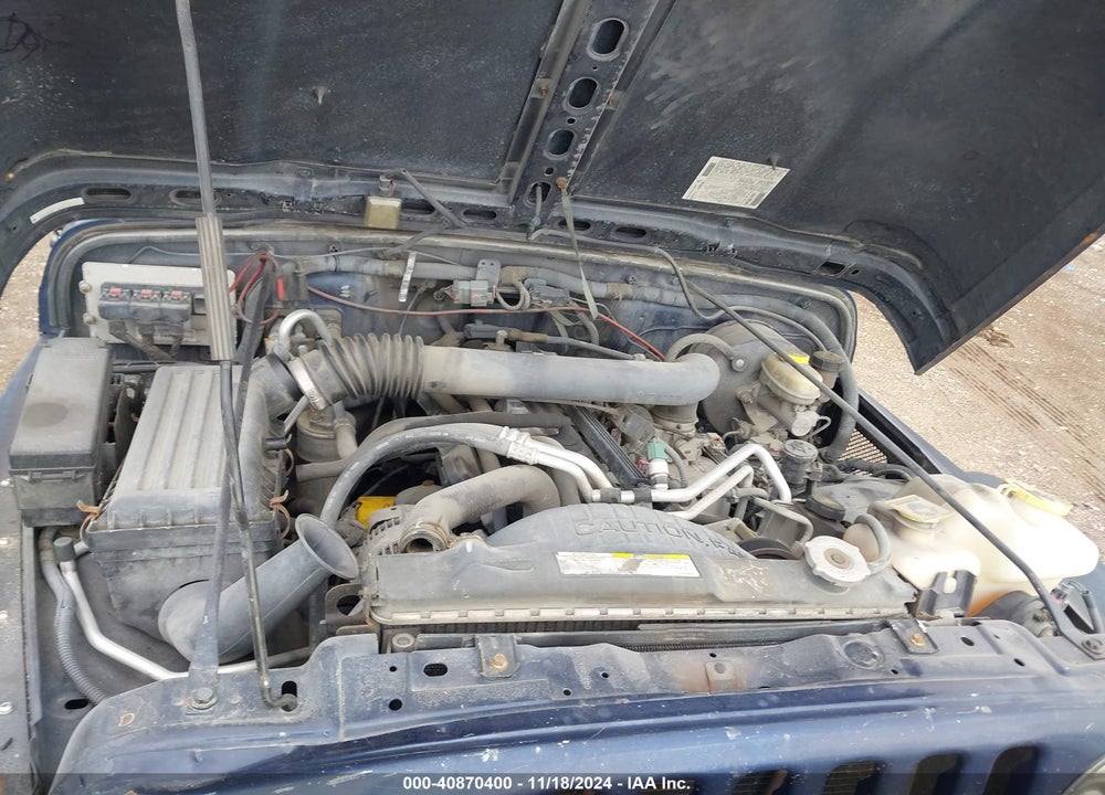 2006 JEEP WRANGLER X VIN: 1J4FA39S06P736203
