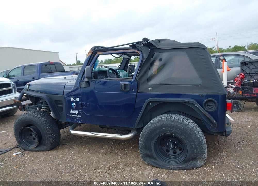 2006 JEEP WRANGLER X VIN: 1J4FA39S06P736203