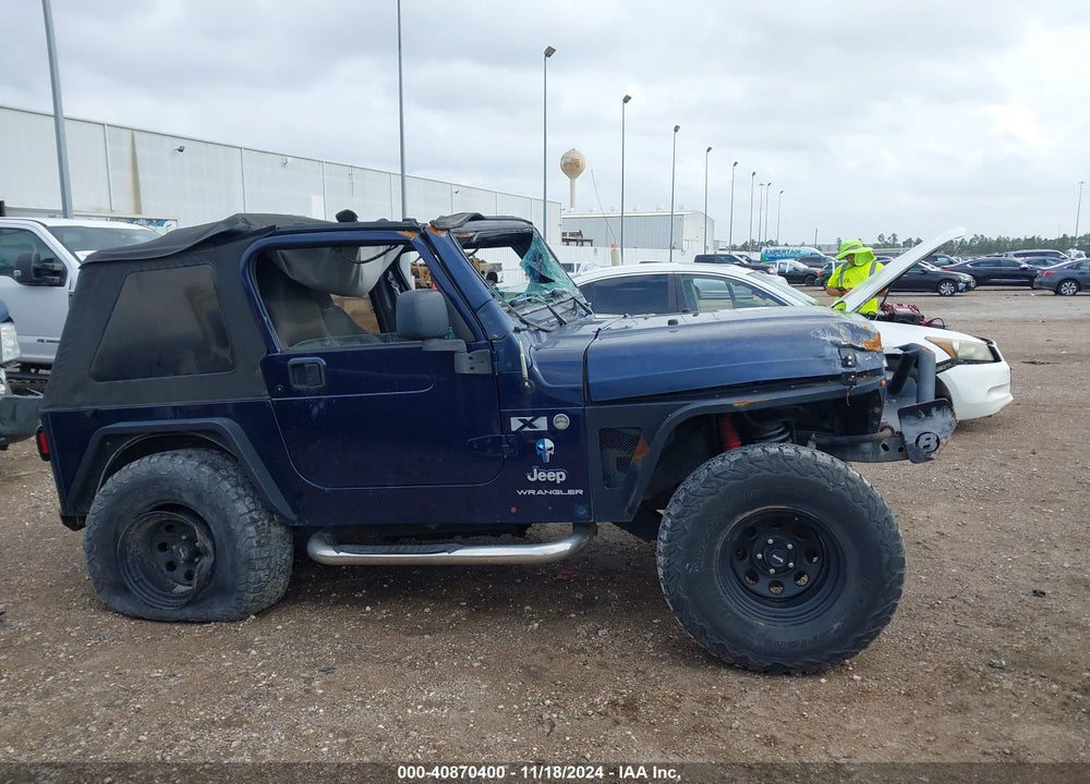 2006 JEEP WRANGLER X VIN: 1J4FA39S06P736203