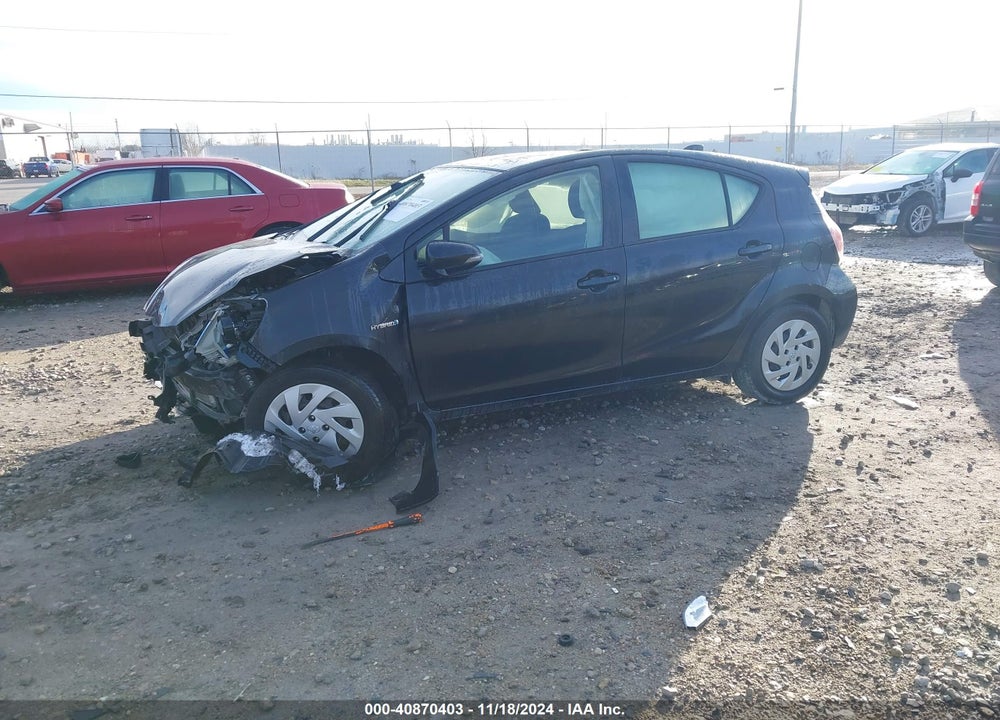 2016 TOYOTA PRIUS C TWO VIN: JTDKDTB35G1124663