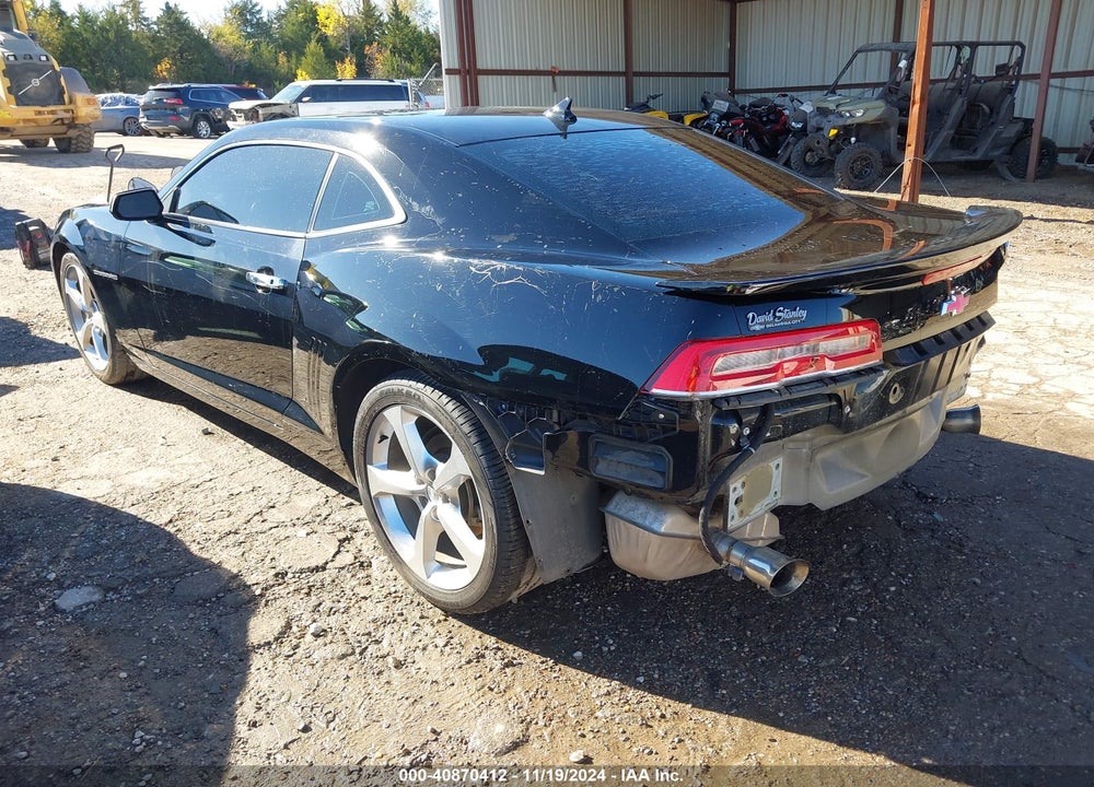 2015 CHEVROLET CAMARO 2LT VIN: 2G1FF1E36F9303504