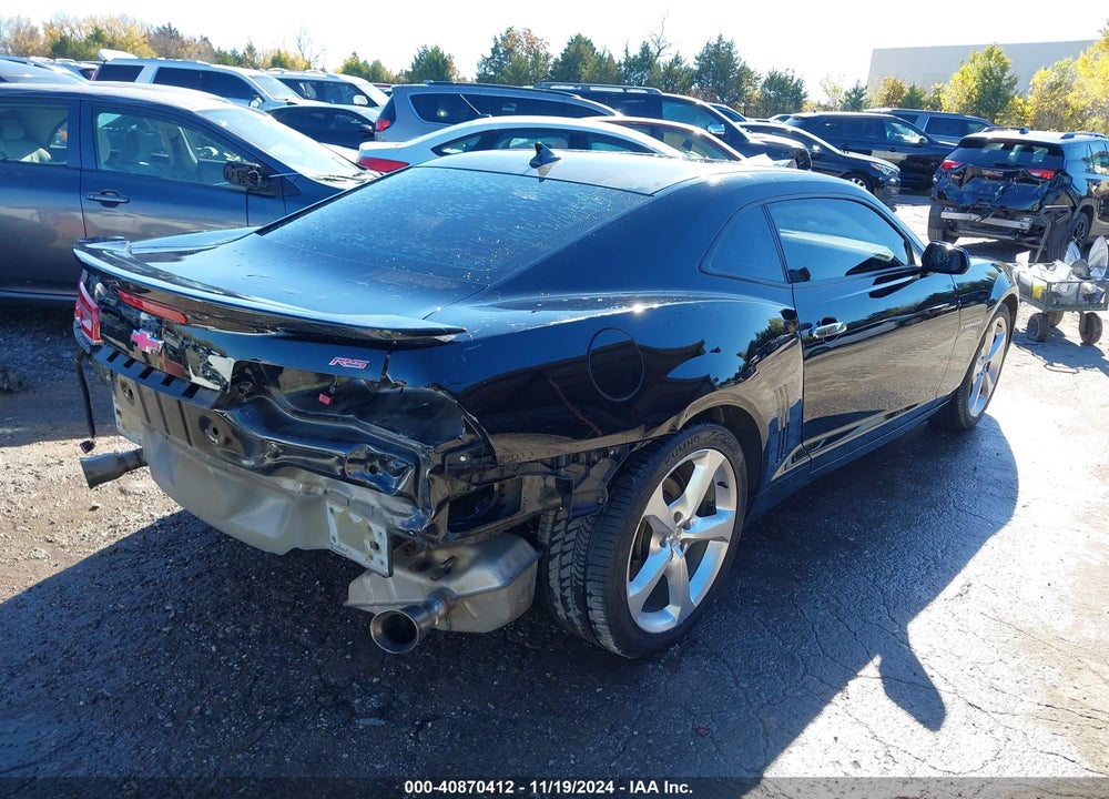 2015 CHEVROLET CAMARO 2LT VIN: 2G1FF1E36F9303504