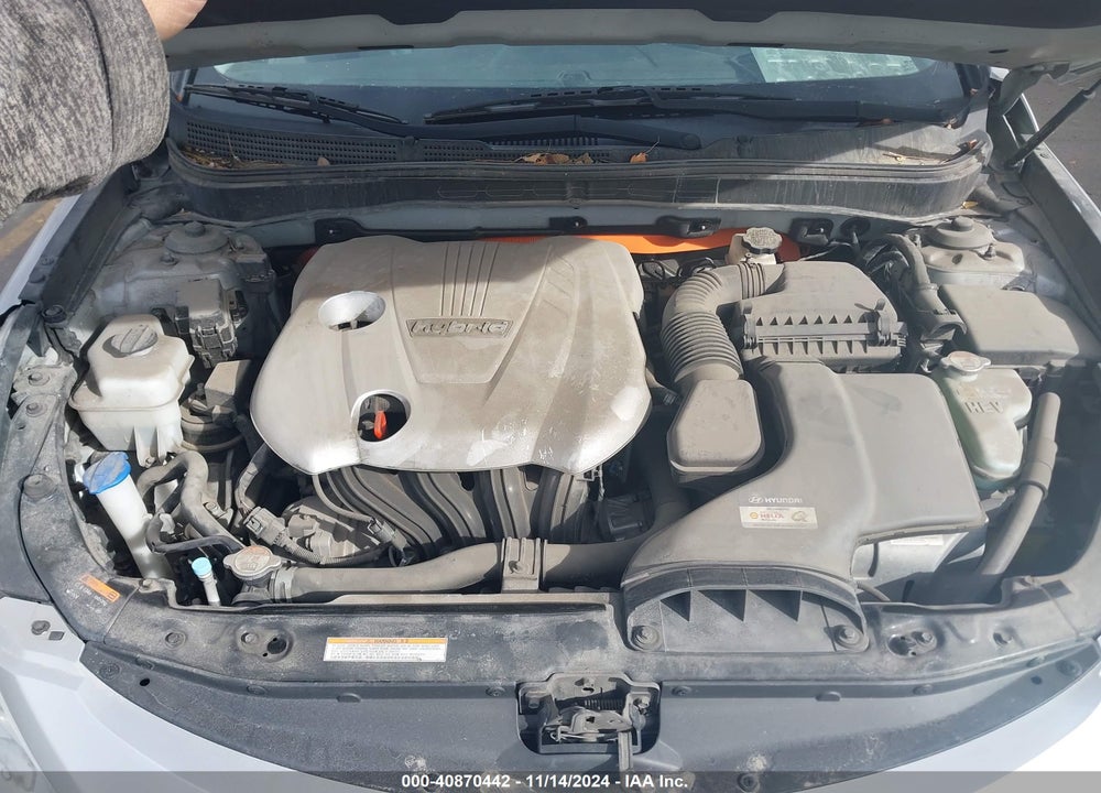 2015 HYUNDAI SONATA HYBRID LIMITED VIN: KMHEC4A49FA124756