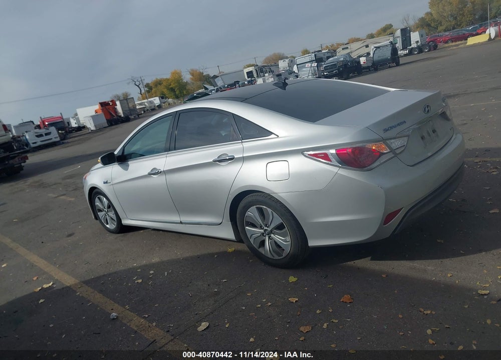 2015 HYUNDAI SONATA HYBRID LIMITED VIN: KMHEC4A49FA124756