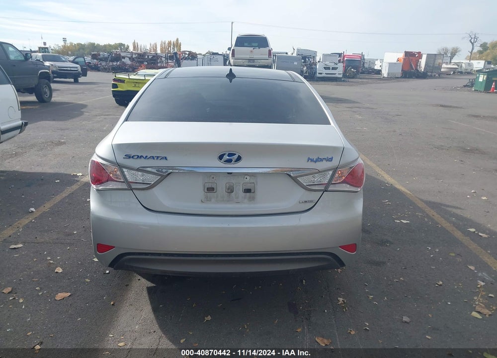 2015 HYUNDAI SONATA HYBRID LIMITED VIN: KMHEC4A49FA124756