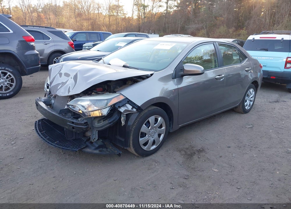 2016 TOYOTA COROLLA VIN: 2T1BURHE8GC495565