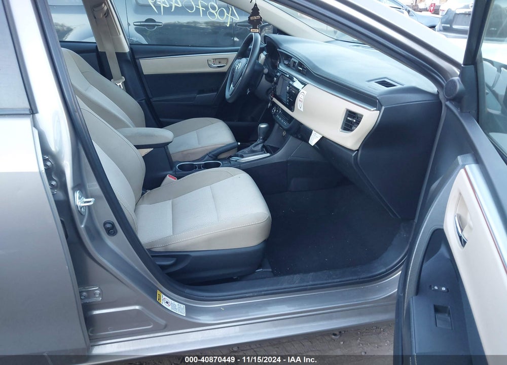 2016 TOYOTA COROLLA VIN: 2T1BURHE8GC495565
