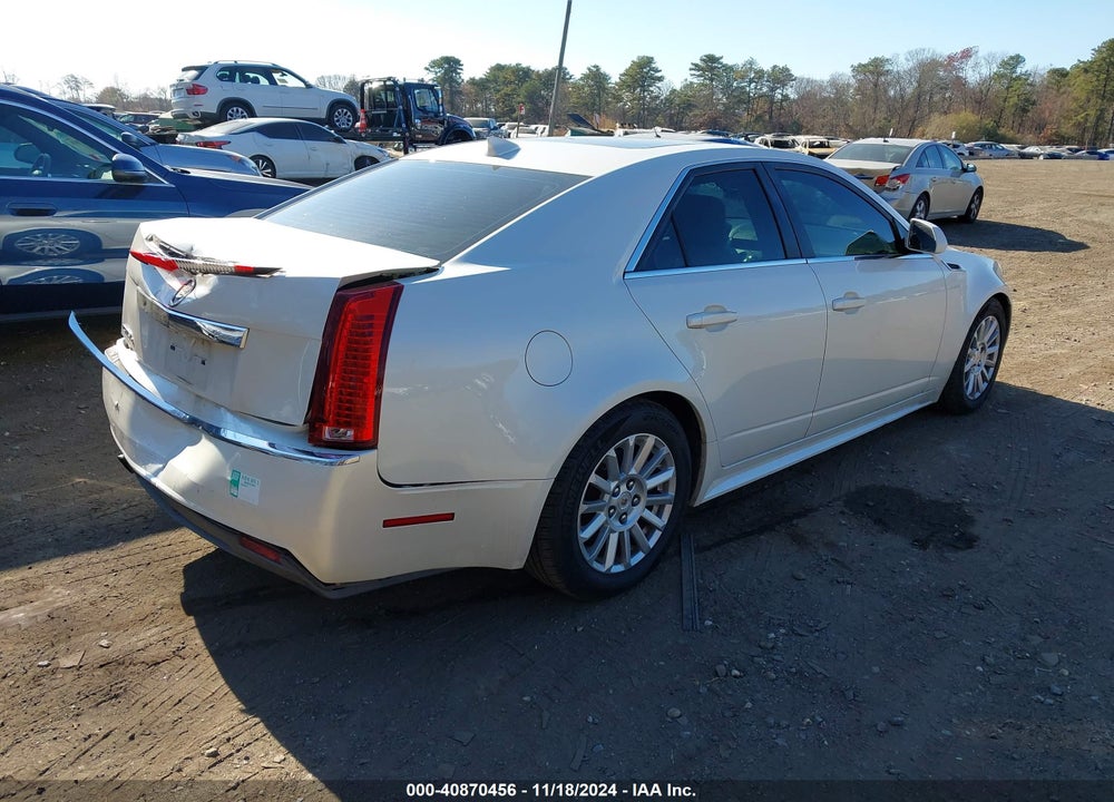 2012 CADILLAC CTS LUXURY VIN: 1G6DH5E5XC0113103