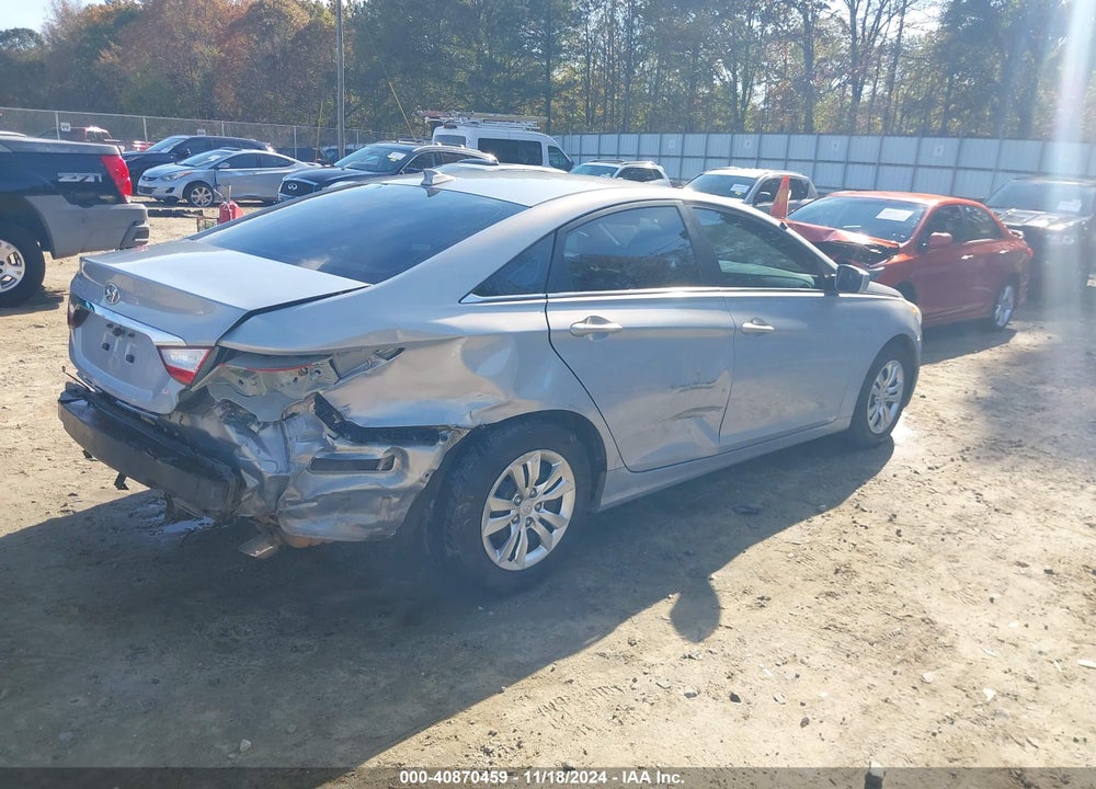 2012 HYUNDAI SONATA GLS VIN: 5NPEB4AC5CH405715