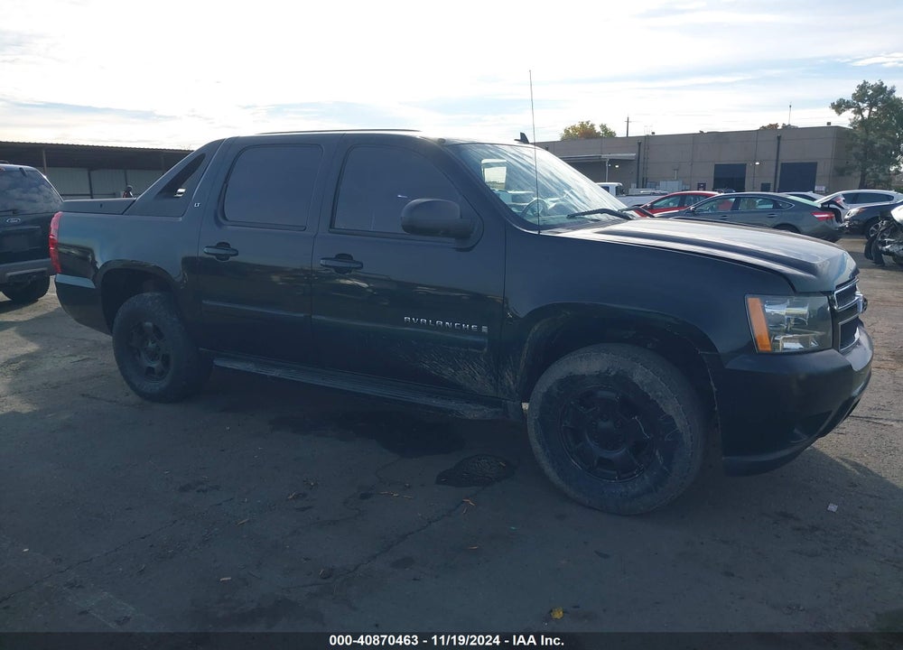 2007 CHEVROLET AVALANCHE 1500 LT VIN: 3GNEK12347G111001