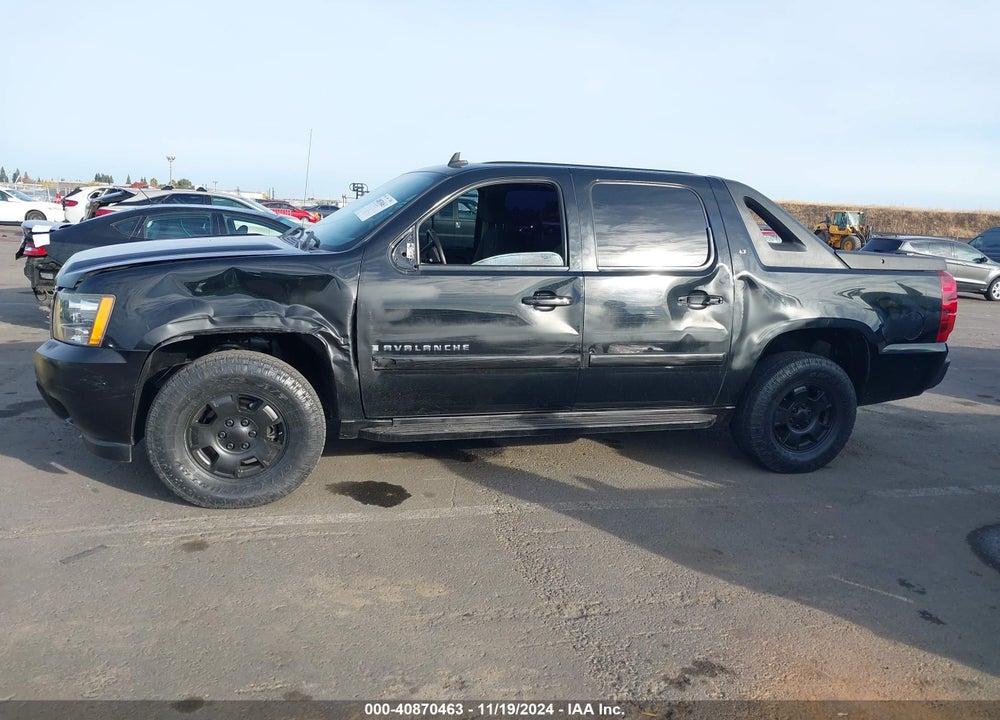 2007 CHEVROLET AVALANCHE 1500 LT VIN: 3GNEK12347G111001