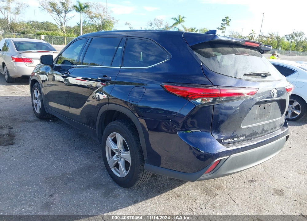 2020 TOYOTA HIGHLANDER L VIN: 5TDCZRAH8LS504194