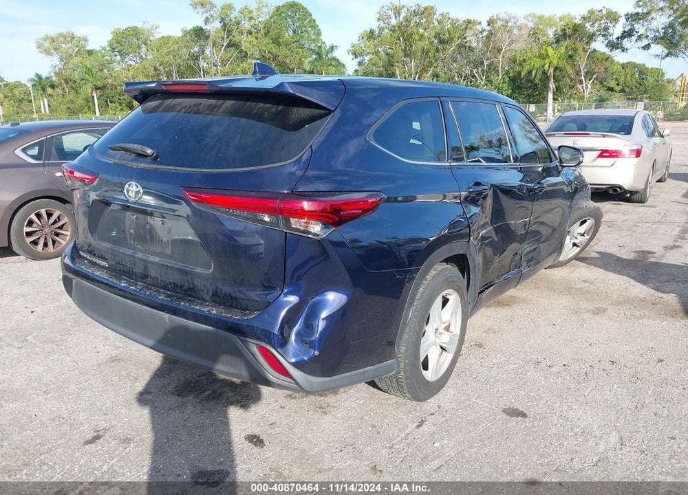 2020 TOYOTA HIGHLANDER L VIN: 5TDCZRAH8LS504194