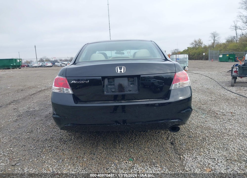 2010 HONDA ACCORD 2.4 LX-P VIN: 1HGCP2F48AA025031