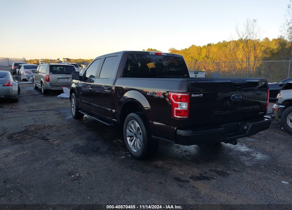 2018 FORD F-150 XL VIN: 1FTEW1CP8JKE55638