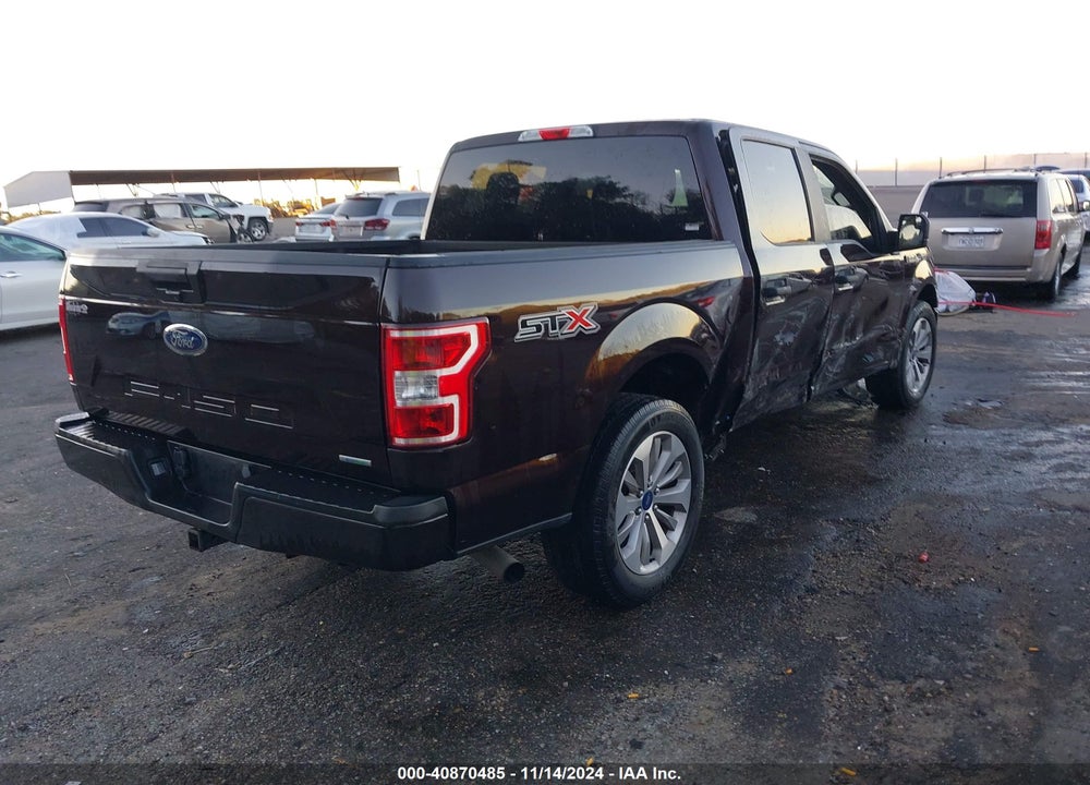 2018 FORD F-150 XL VIN: 1FTEW1CP8JKE55638