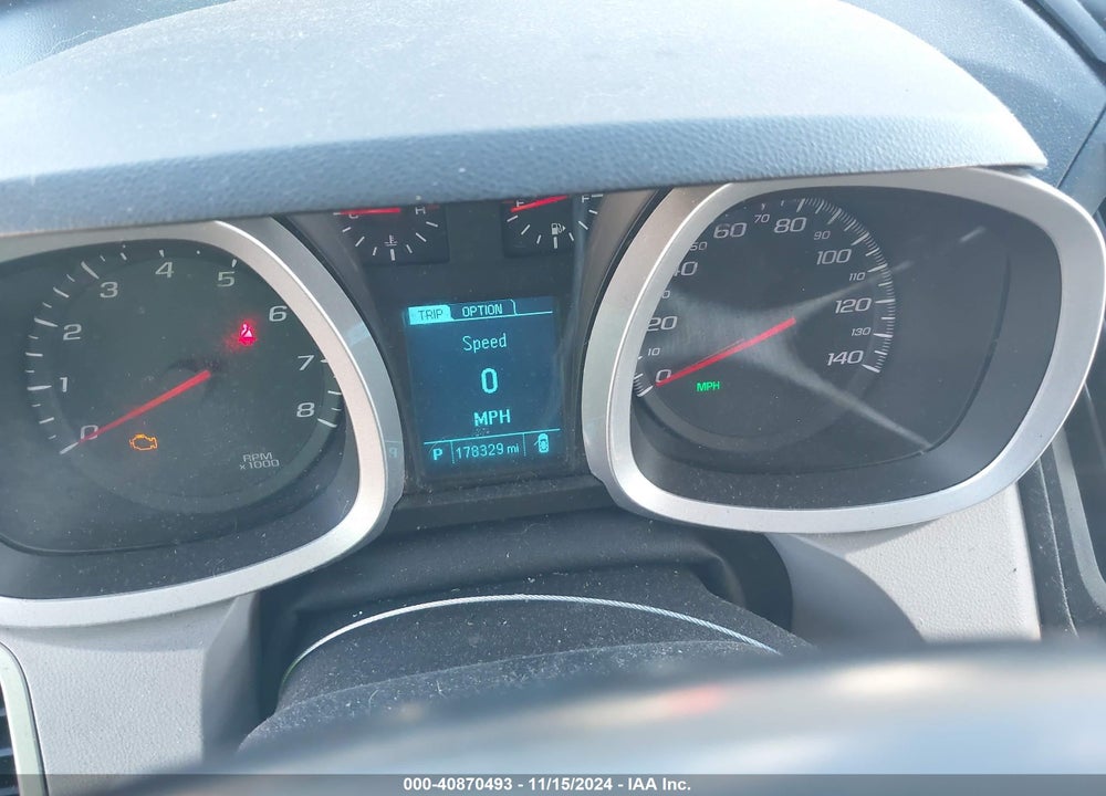 2013 CHEVROLET EQUINOX 1LT VIN: 2GNALDEK7D6168607