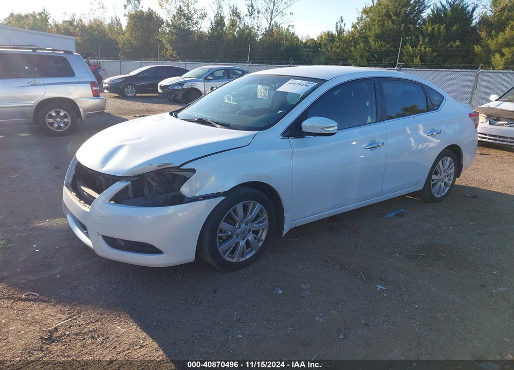 2013 NISSAN SENTRA SL VIN: 3N1AB7AP0DL677791