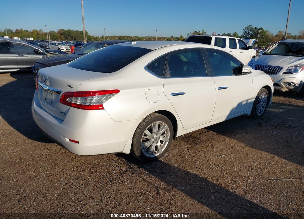 2013 NISSAN SENTRA SL VIN: 3N1AB7AP0DL677791