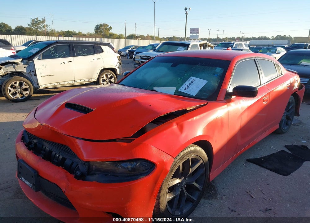 2022 DODGE CHARGER VIN: 2C3CDXHG2NH170184