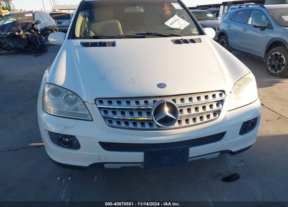 2008 MERCEDES-BENZ ML 350 4MATIC VIN: 4JGBB86E08A304595
