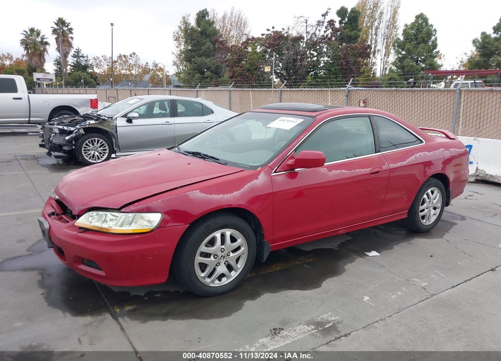 2001 HONDA ACCORD 3.0 EX VIN: 1HGCG225X1A025501