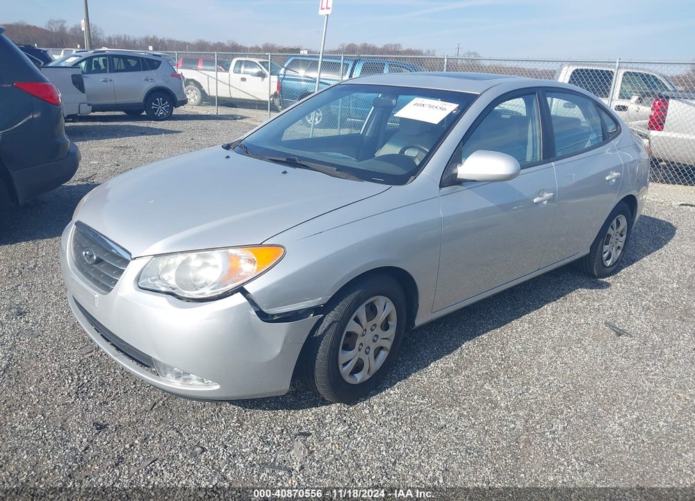 2009 HYUNDAI ELANTRA GLS VIN: KMHDU46DX9U818893