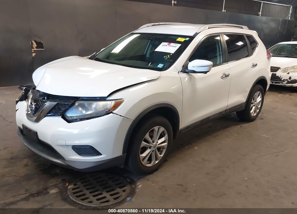 2015 NISSAN ROGUE SV VIN: 5N1AT2MVXFC851934