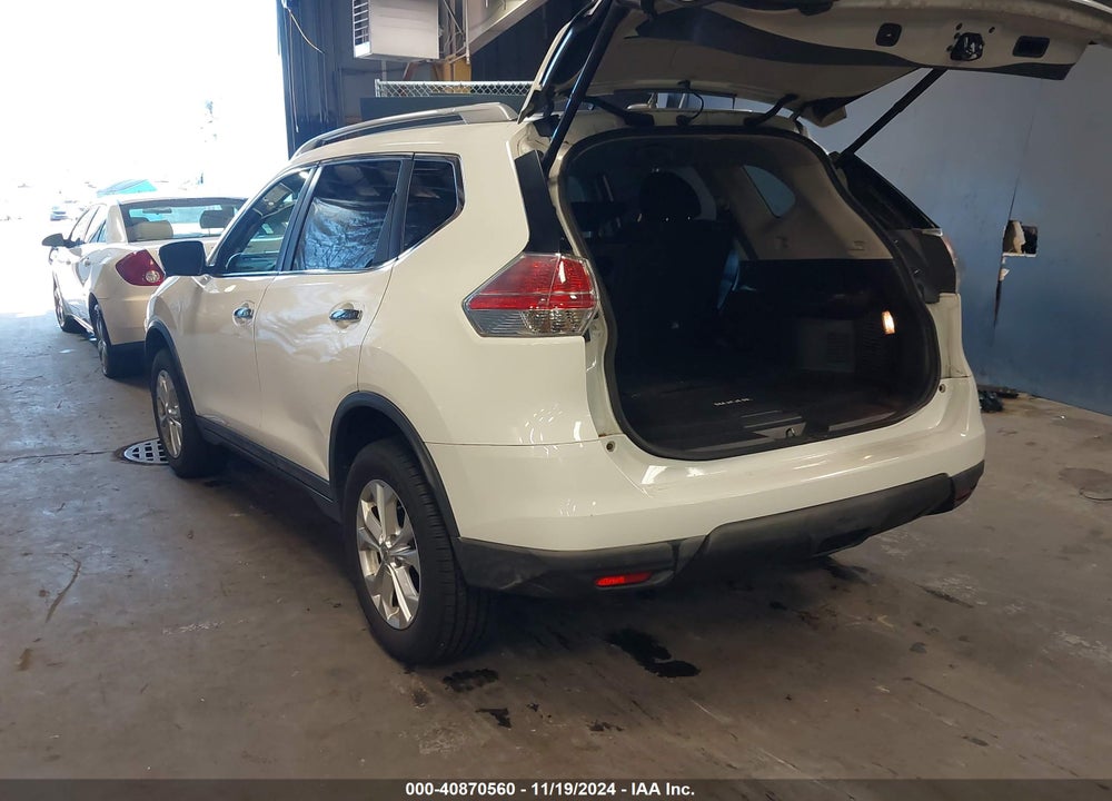 2015 NISSAN ROGUE SV VIN: 5N1AT2MVXFC851934